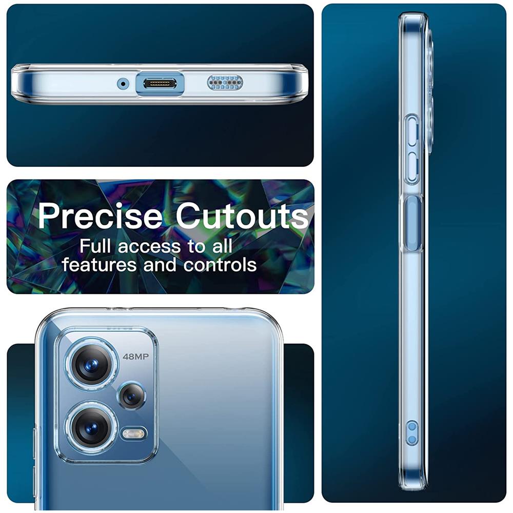Zero für Xiaomi Redmi Note 12 Pro 5G Zero für Xiaomi Redmi Note 12 Pro Plus 5G in Transparent