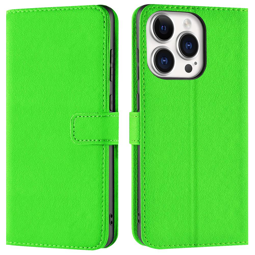 Basic Wallet für Apple iPhone 16 Pro Max in Grün