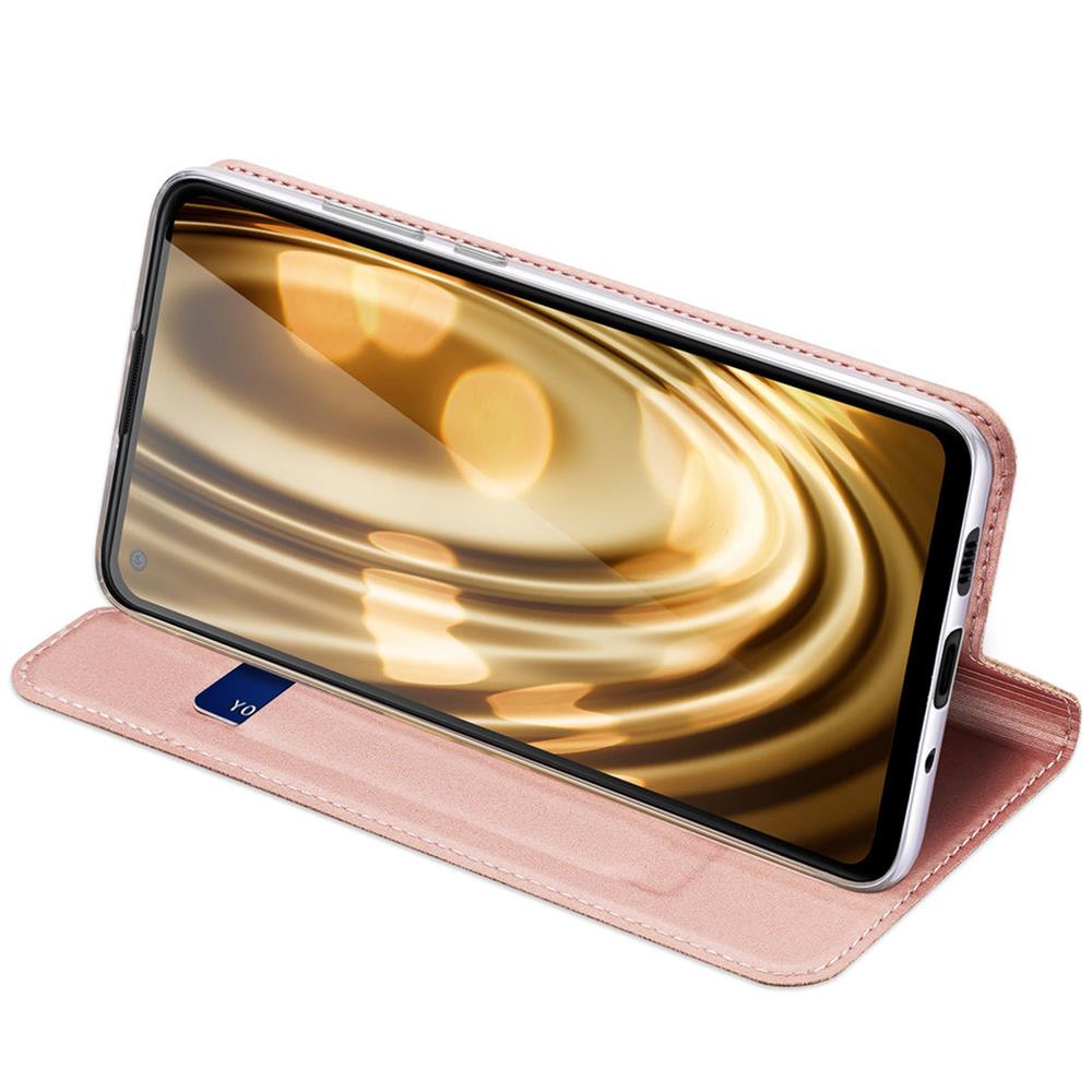 Electroplated Flip für Samsung Galaxy M11 in Rosegold