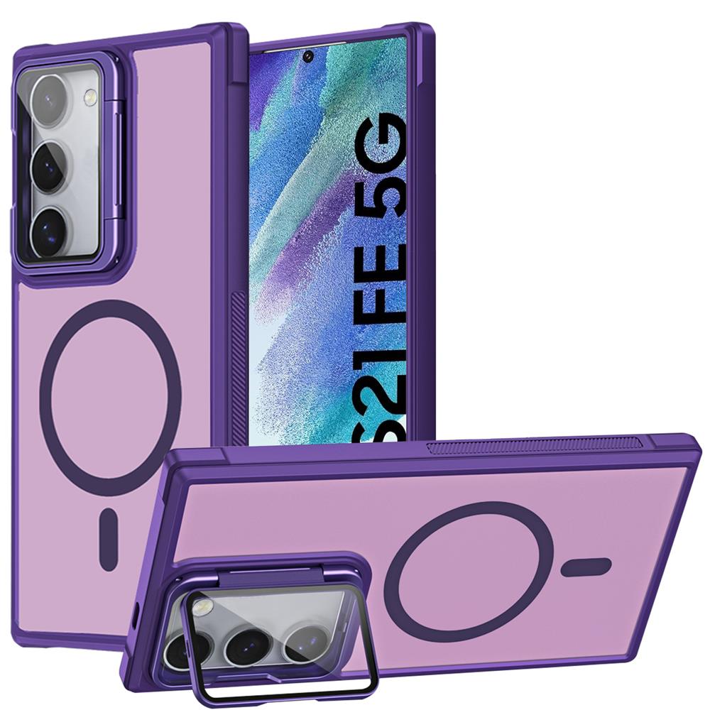 Colour Magsafe für Samsung Galaxy S21 FE in Lila