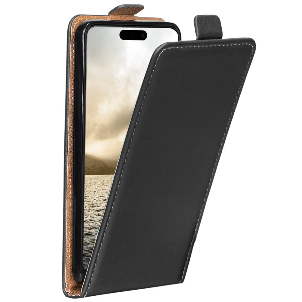 Basic Flip für Apple iPhone 16 Pro Max in Schwarz
