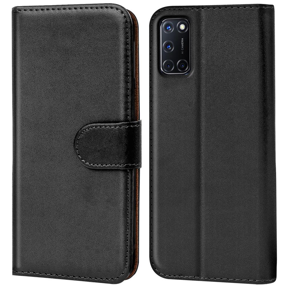 Basic Wallet für OPPO A52 / A72 in Schwarz