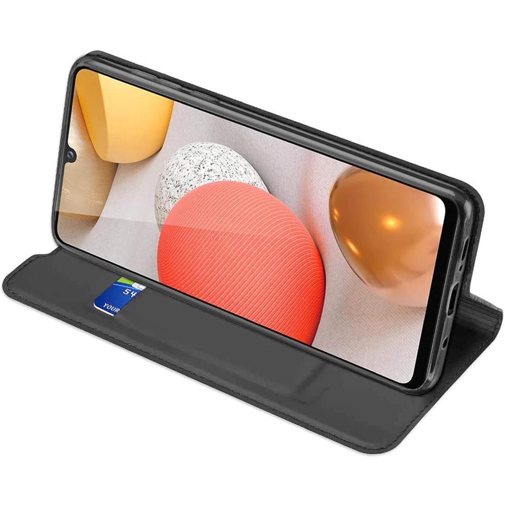 Electroplated Flip für Samsung Galaxy A42 5G in Schwarz