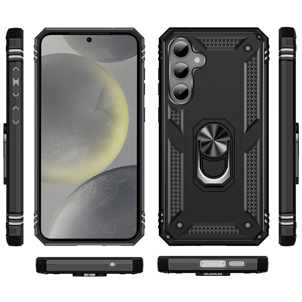 Army Case für Samsung Galaxy S24 Plus in Schwarz