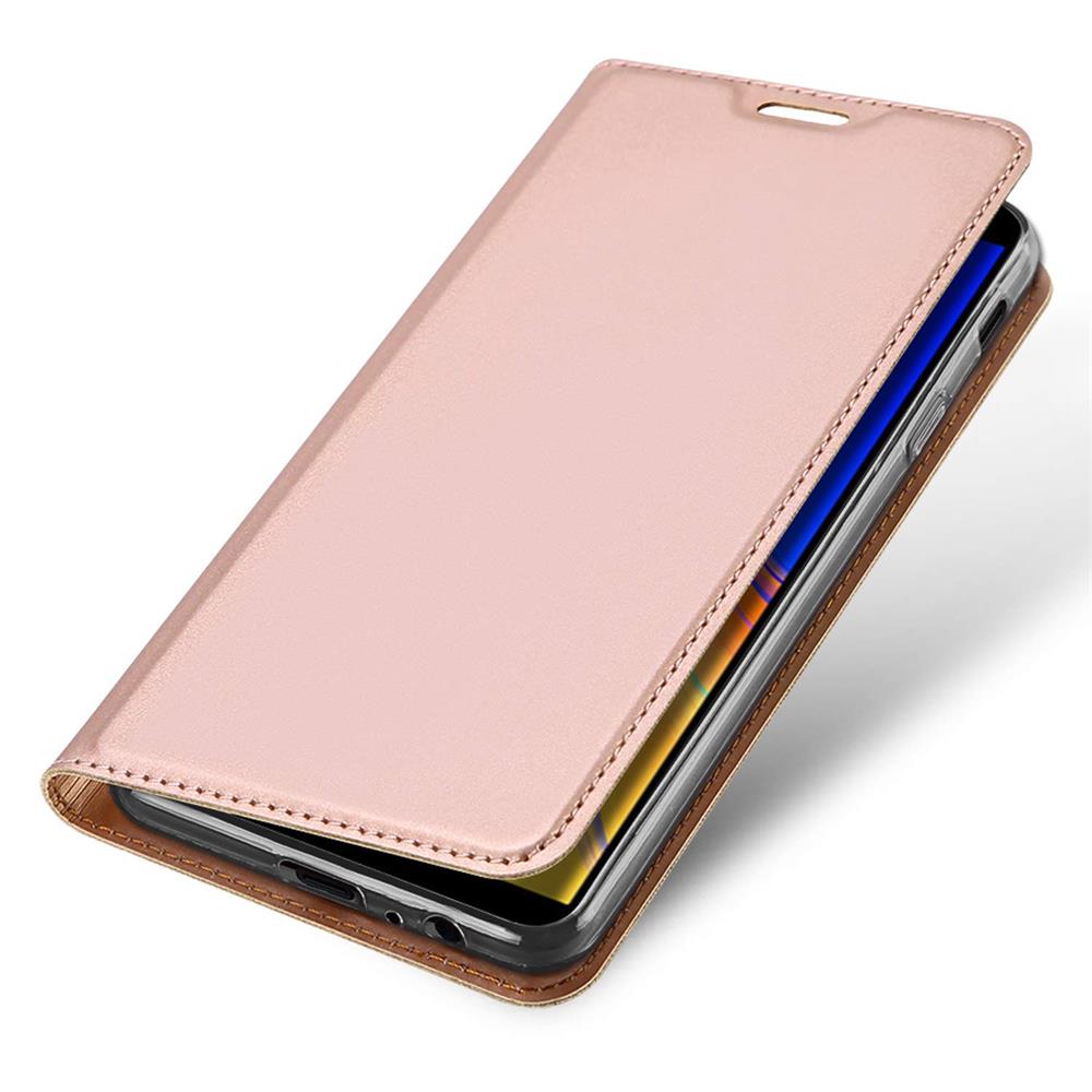Electroplated Flip für Samsung Galaxy J6 Plus in Rosegold