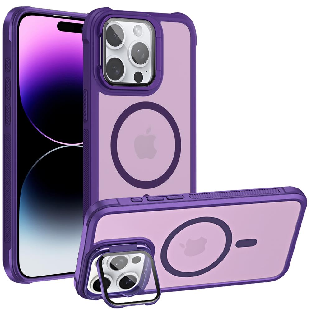 Colour Magsafe für Apple iPhone 14 Pro Max in Lila