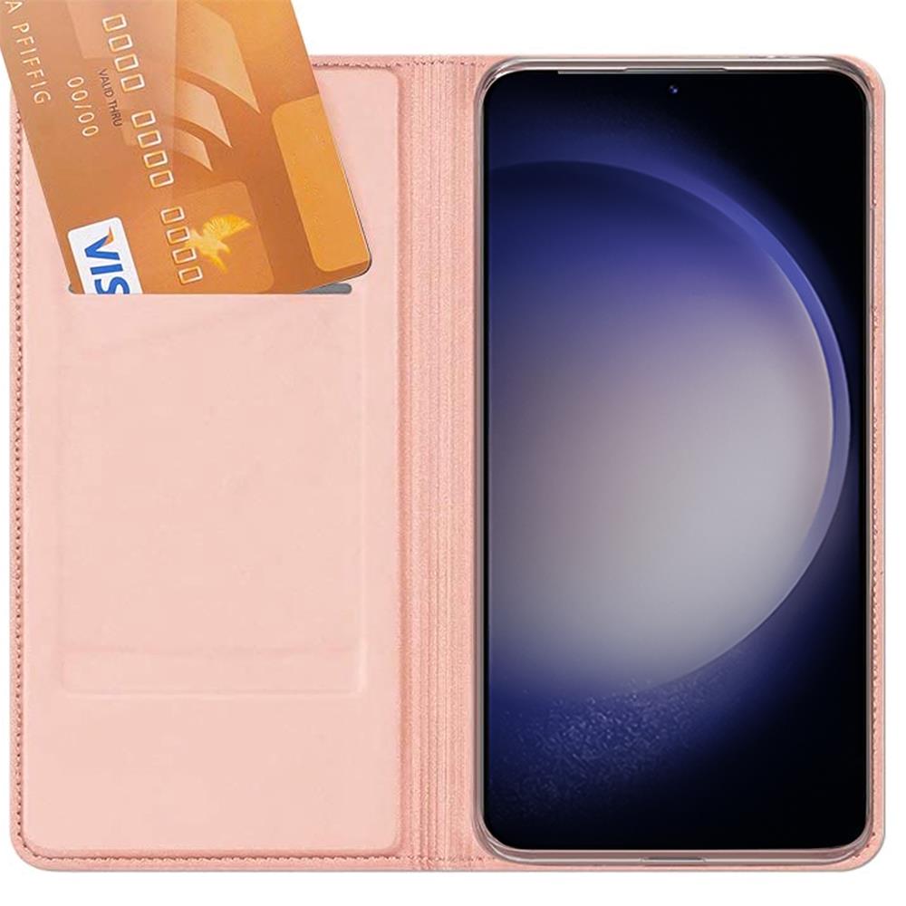 Electroplated Flip für Samsung Galaxy S23 Plus in Rosegold