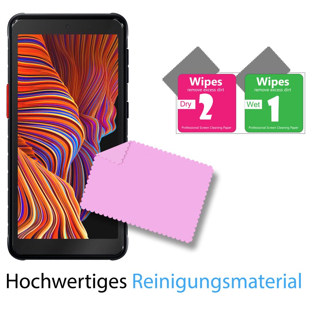 Glas 2in1 für Samsung Galaxy Xcover 5