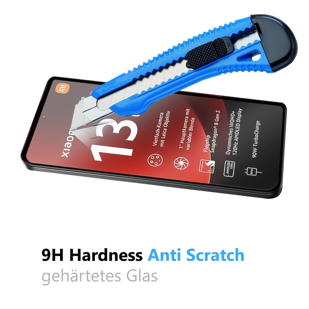 4in1 Glas Set für Xiaomi Redmi 14C
