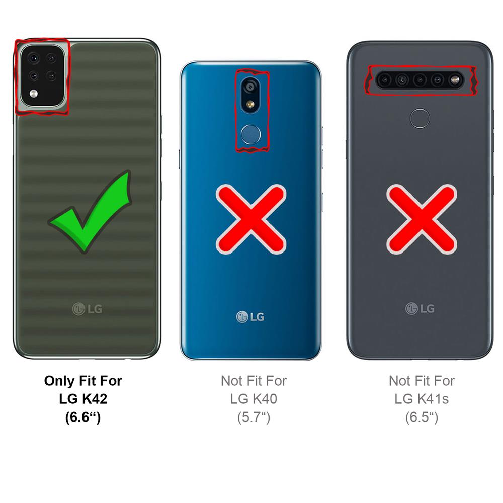 Basic Flip für LG K42 in Schwarz