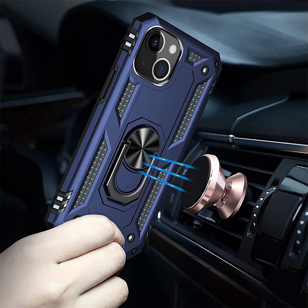 Army Case für Apple iPhone 15 Plus in Blau