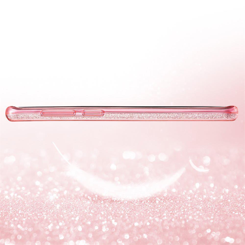 Shiny TPU für Samsung Galaxy S22 Ultra in Rosegold