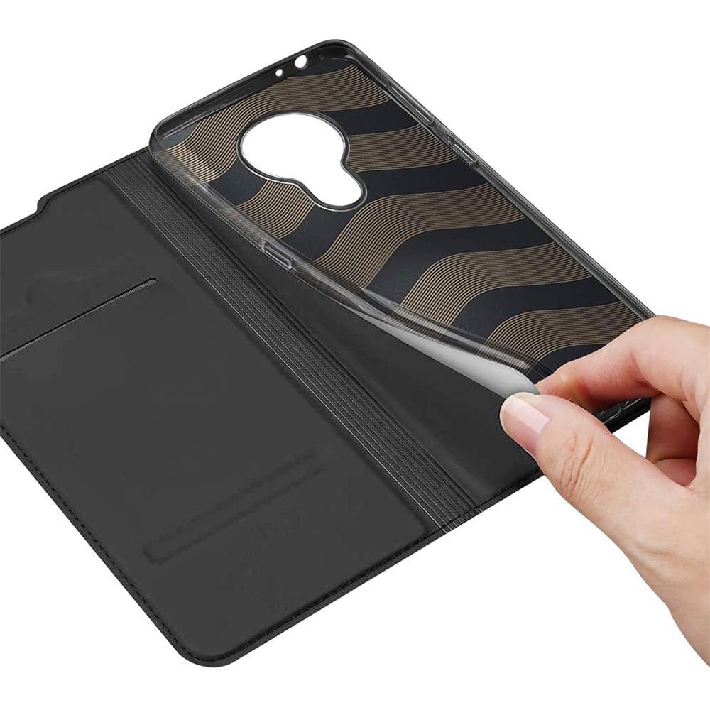 Electroplated Flip für Nokia 3.4 in Schwarz
