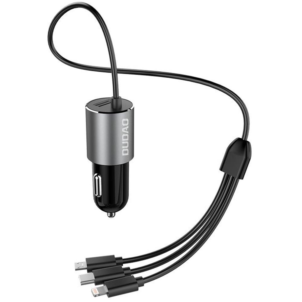 Dudao Kfz-Ladegerät 3in1 - R5ProN - Schwarz