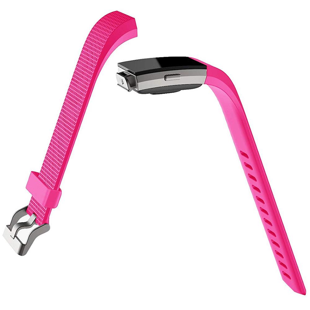 Fitnessarmband TPU für Fitbit Charge 2 - Größe S in Pink