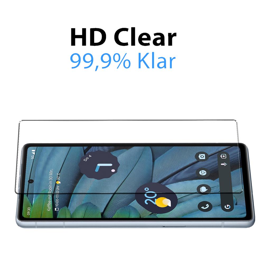 4in1 Glas Set für Google Pixel 7a