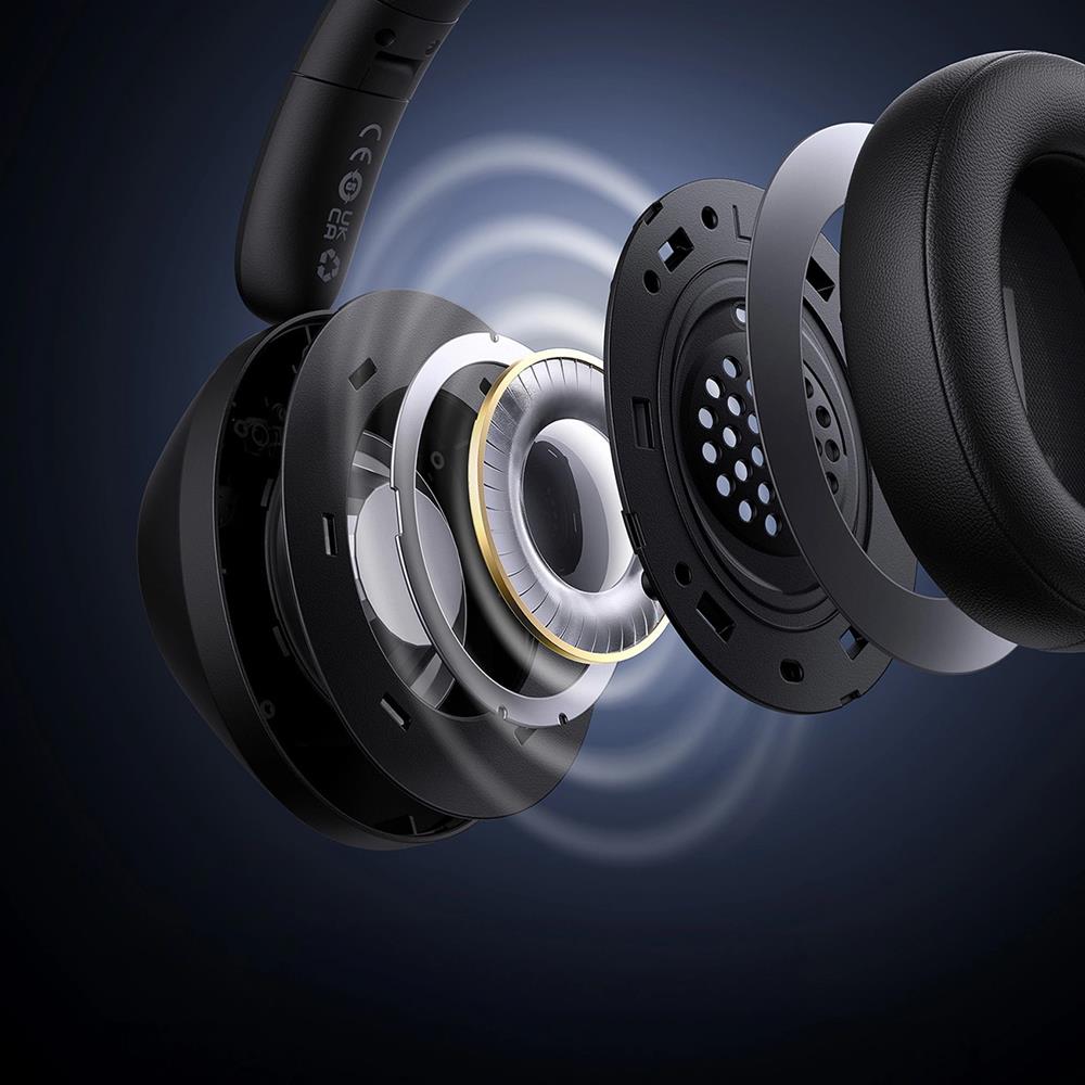 Baseus Body Shaking Wireless Kopfhörer in Schwarz