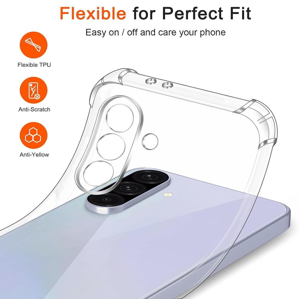 Rugged TPU für Samsung Galaxy A56 5G in Transparent