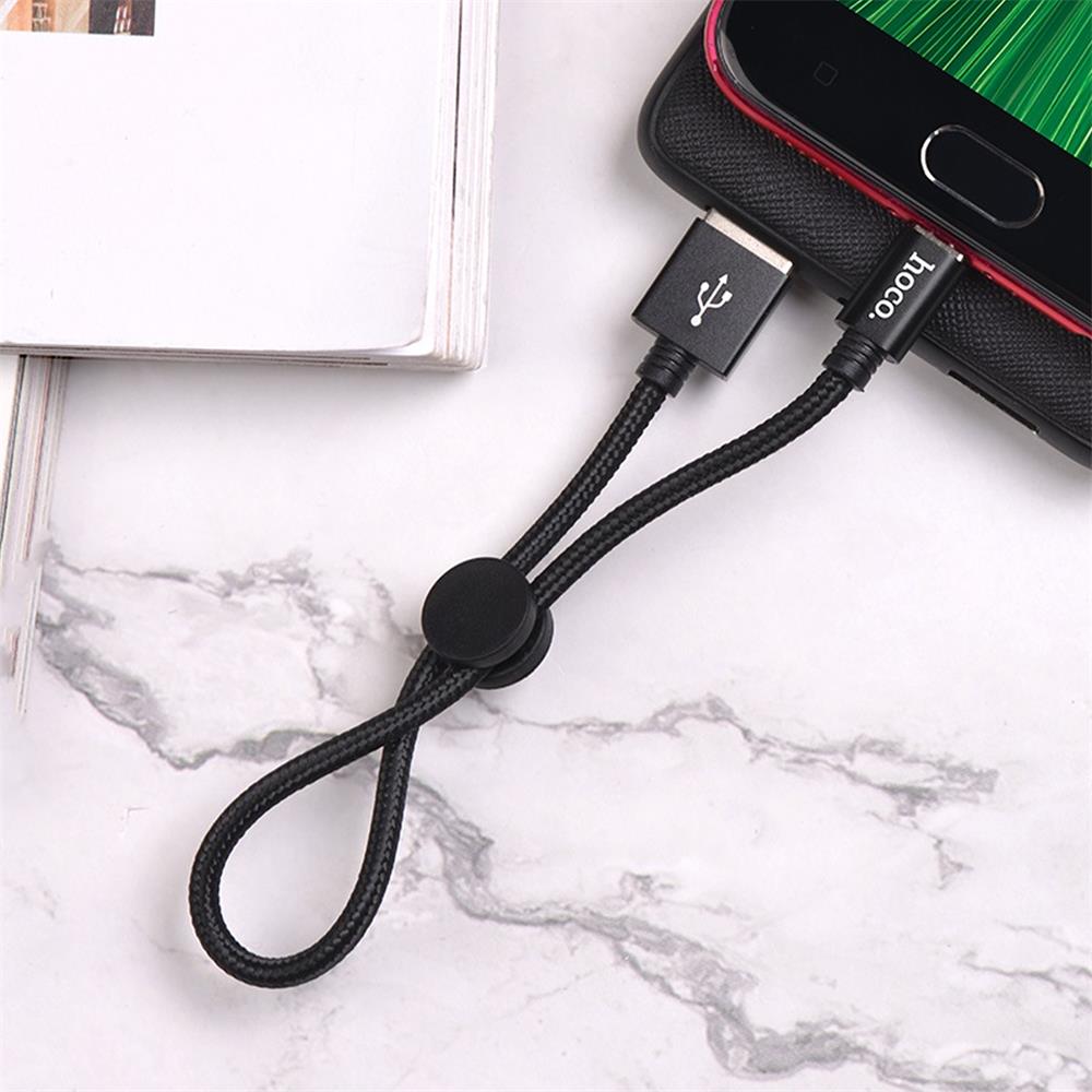 Hoco USB Kabel - X35 microUSB in Schwarz