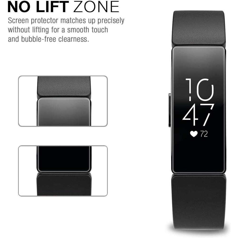 Clear Schutzfolie für Fitbit Inspire im 6er Pack