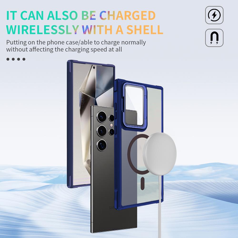 Colour Magsafe für Samsung Galaxy S24 Ultra in Blau