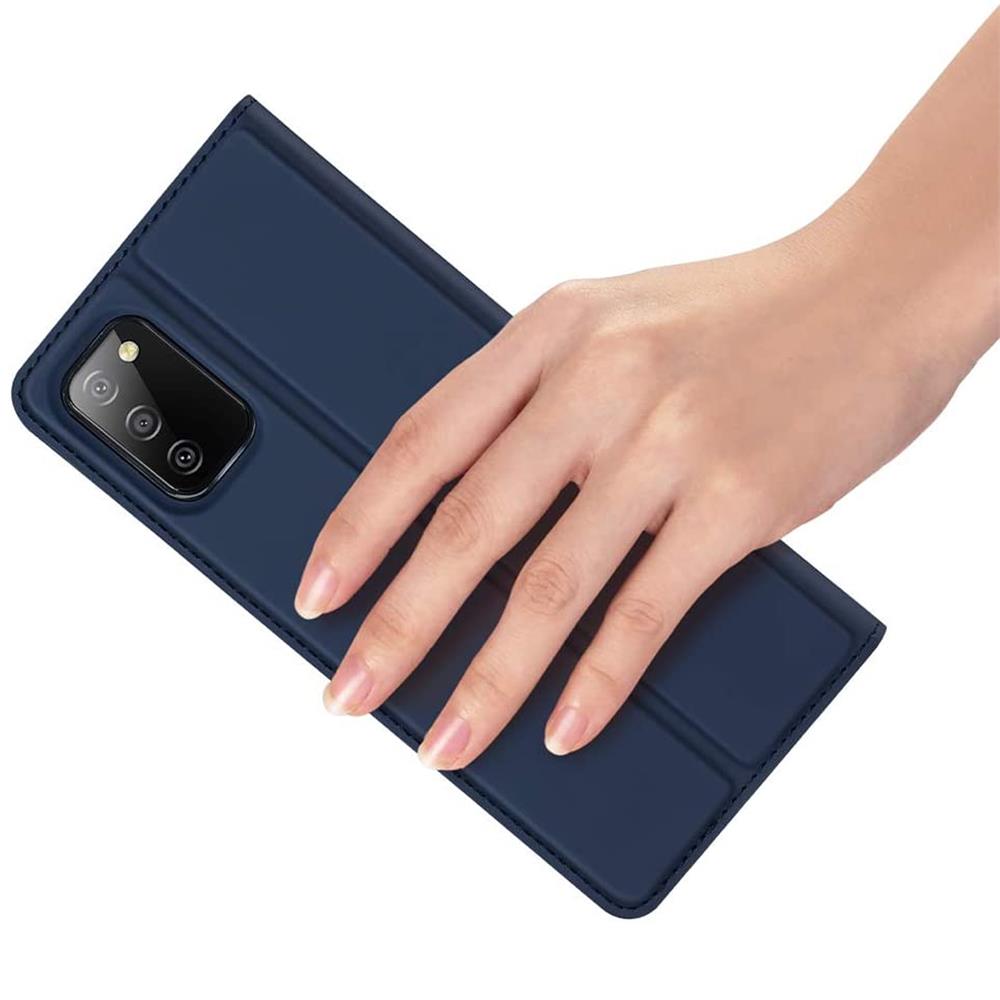 Electroplated Flip für Samsung Galaxy A03s in Blau