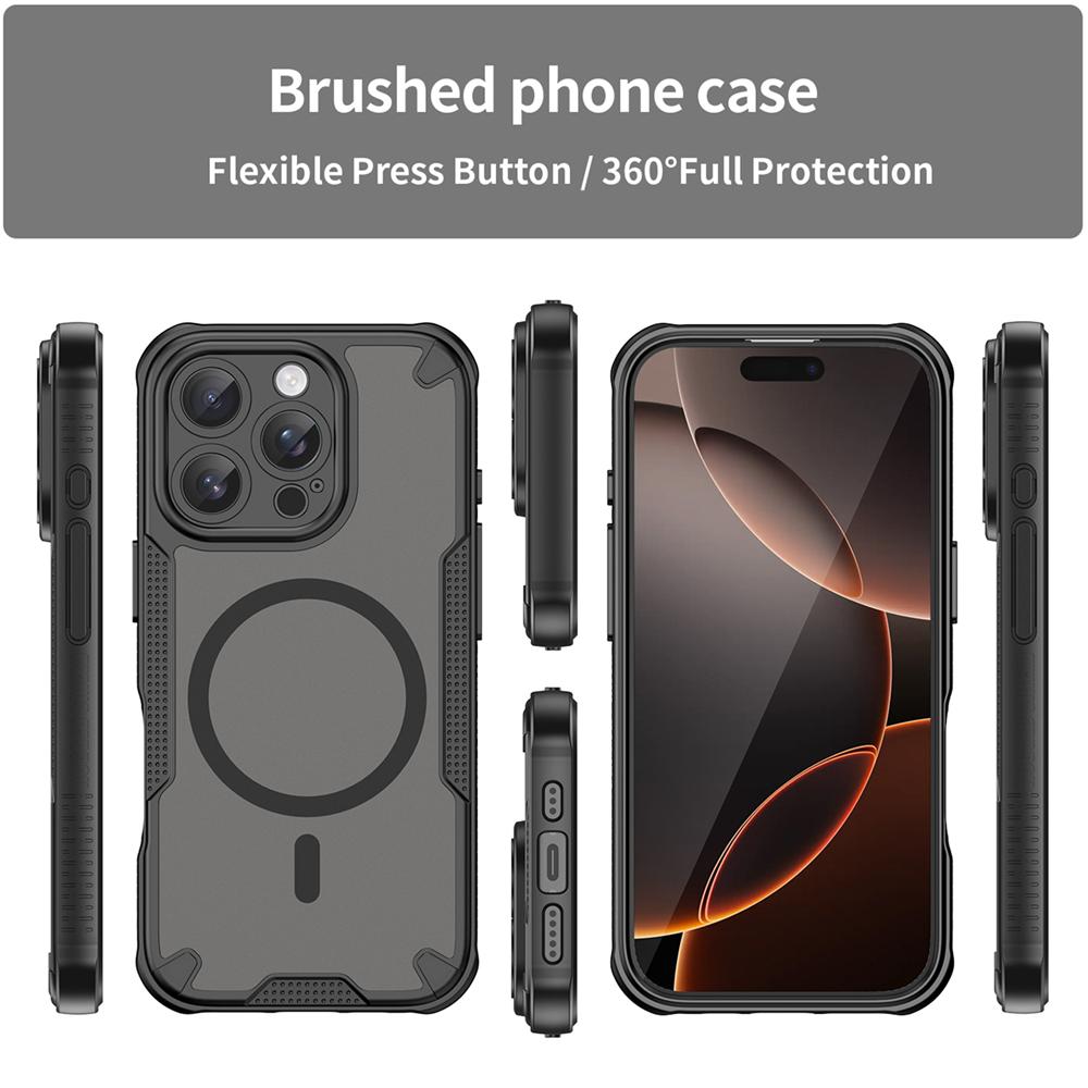 Defender Case für Apple iPhone 16 Pro Max in Schwarz