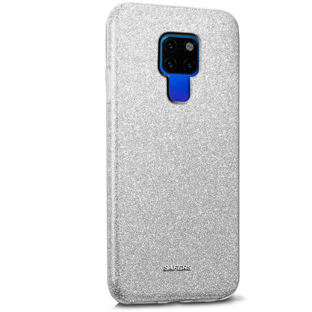 Shiny TPU für Huawei Mate 20 in Silber