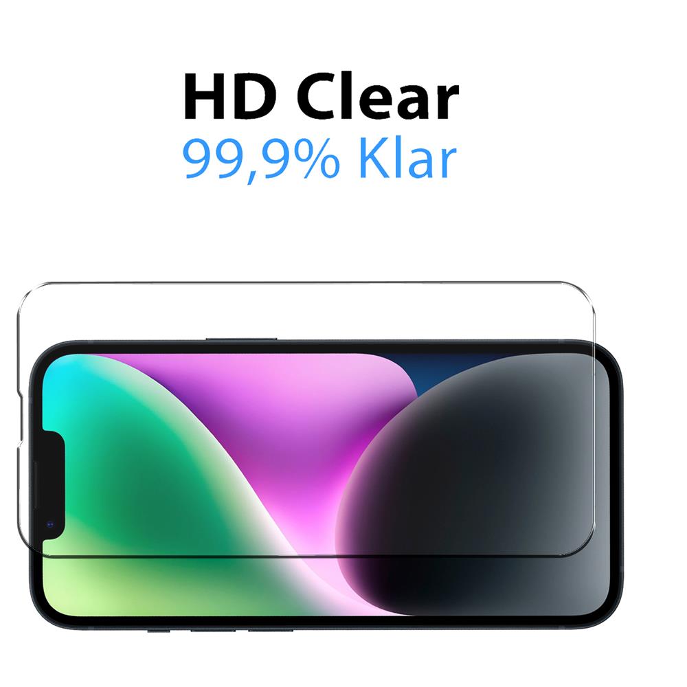 4in1 Glas Set für Apple iPhone 14