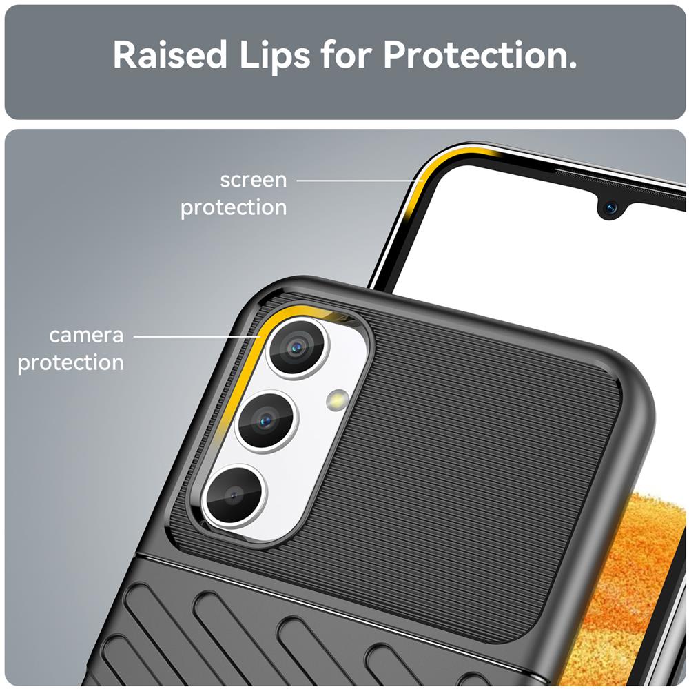 Thunder Case für Samsung Galaxy A34 5G in Schwarz