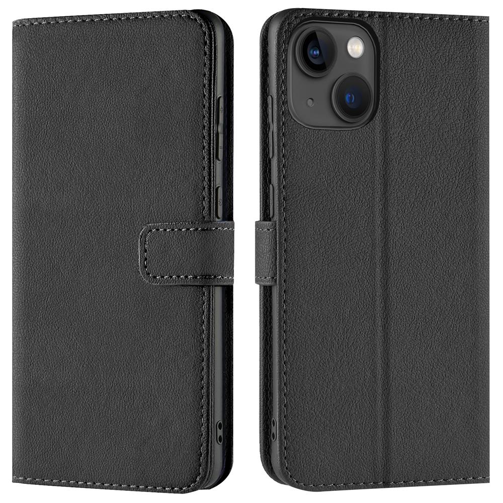 Basic Wallet für Apple iPhone 14 Plus in Schwarz