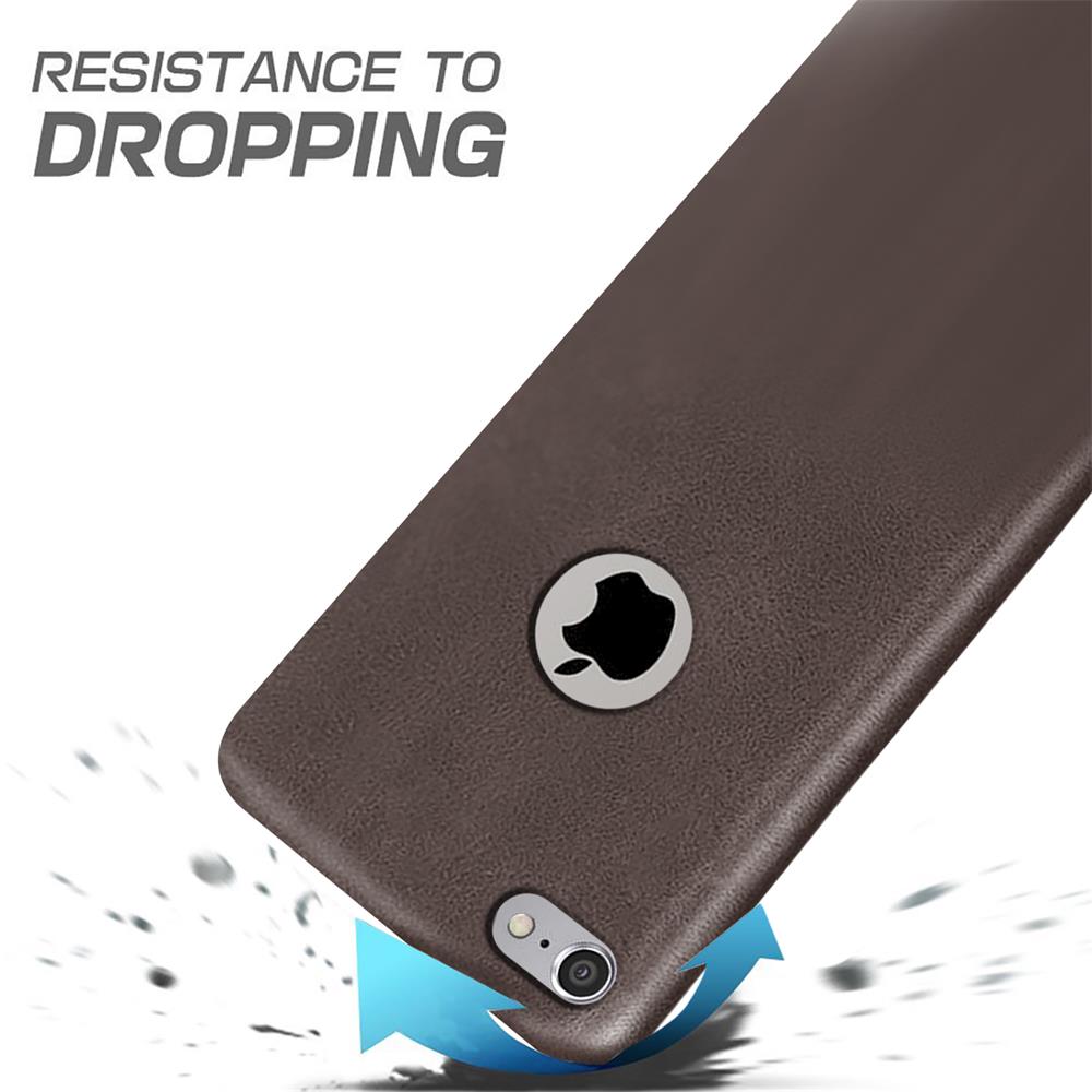 Unibody Case für Apple iPhone 6 Plus / 6s Plus in Braun