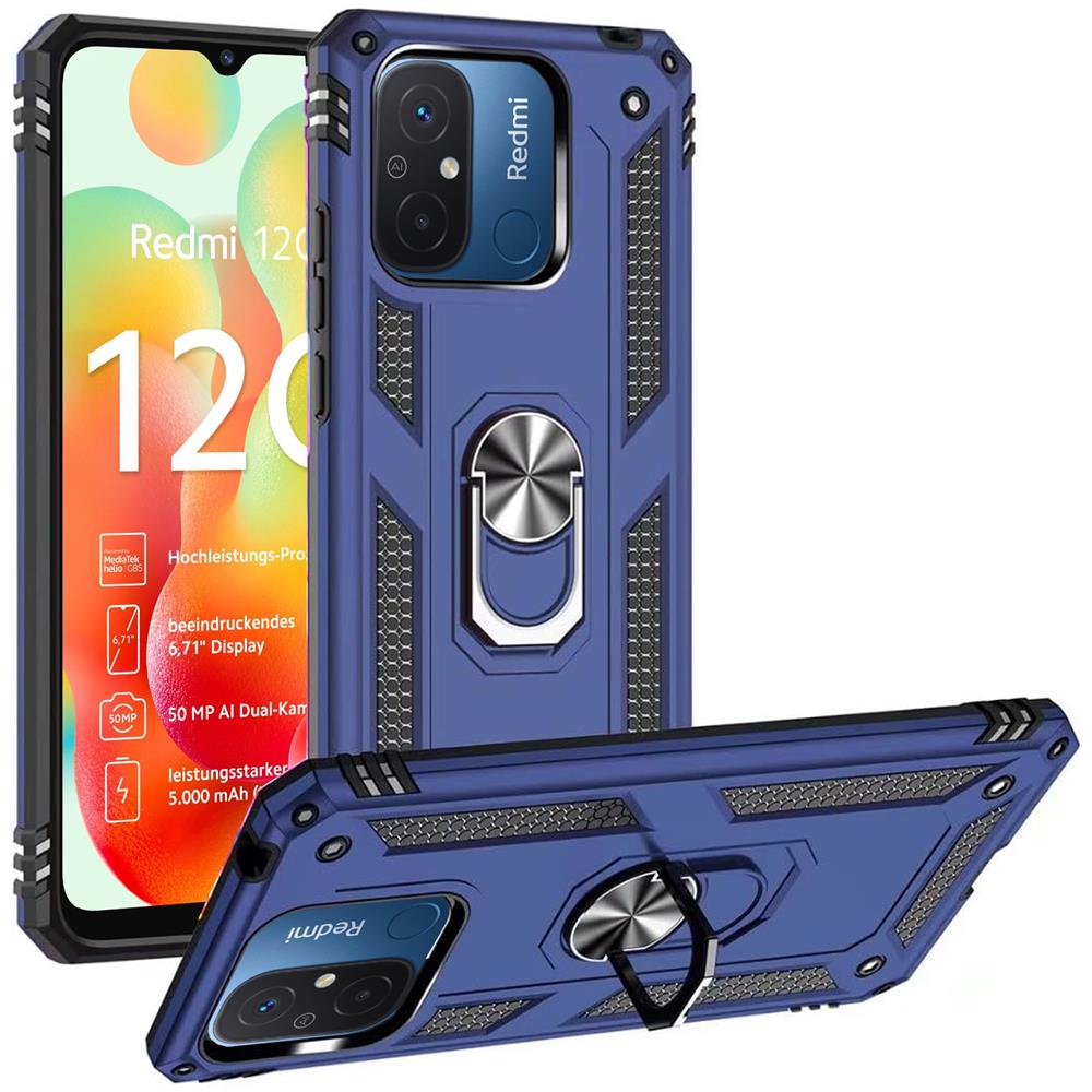 Army Case für Xiaomi Redmi 12C in Blau