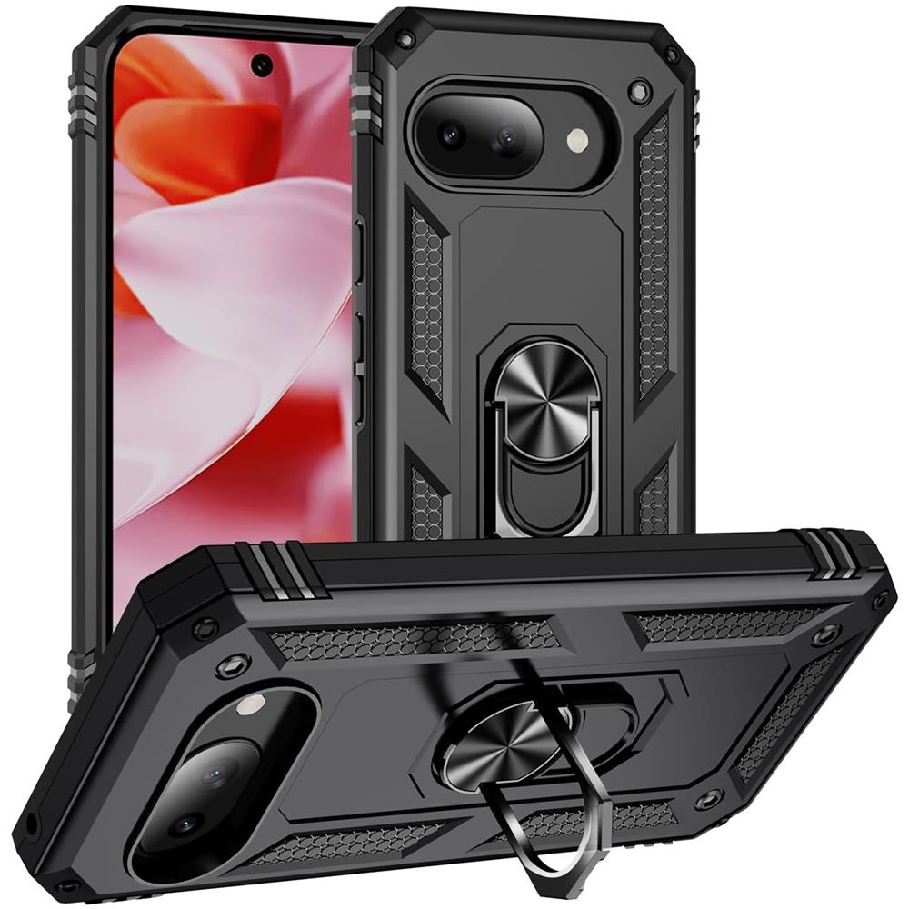 Army Case für Google Pixel 9a in Schwarz