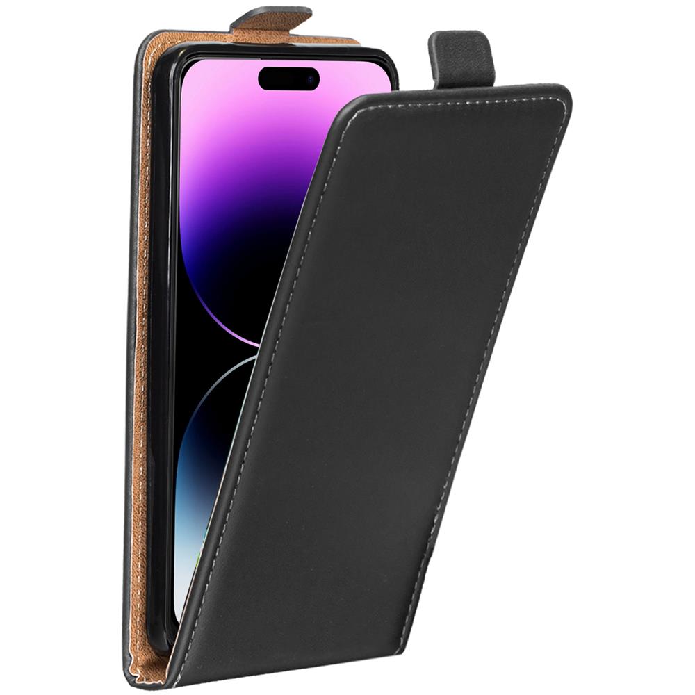 Basic Flip für Apple iPhone 15 Pro Max in Schwarz