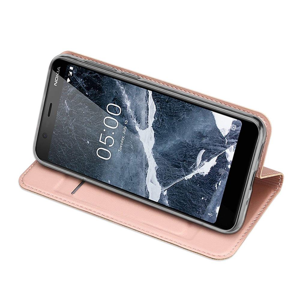 Electroplated Flip für Nokia 5.1 in Rosegold